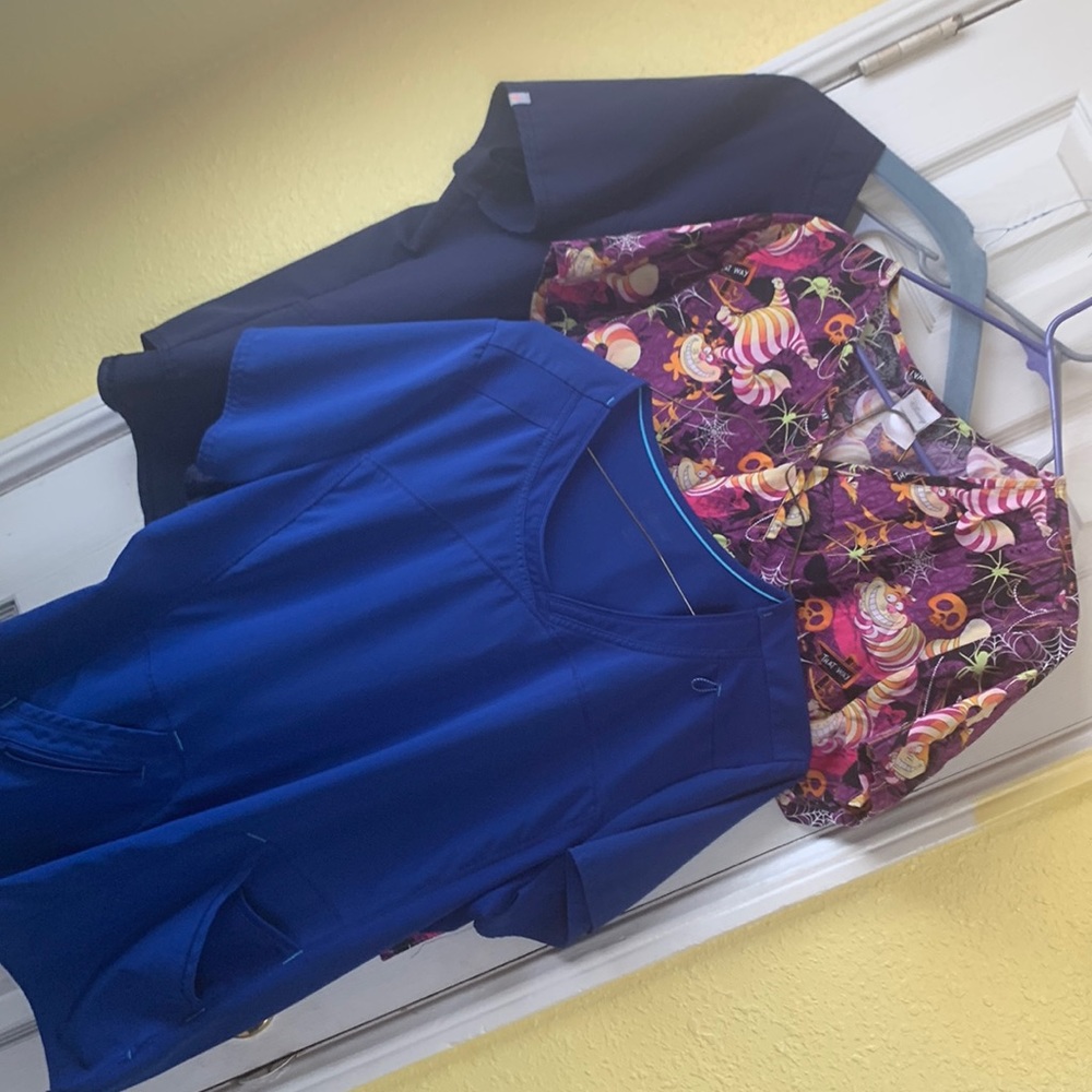 Scrub tops